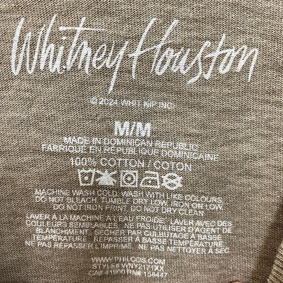 Whitney Houston I Will Always Love You Washed Graphic T-Shirt Medium - Picture 4 of 4